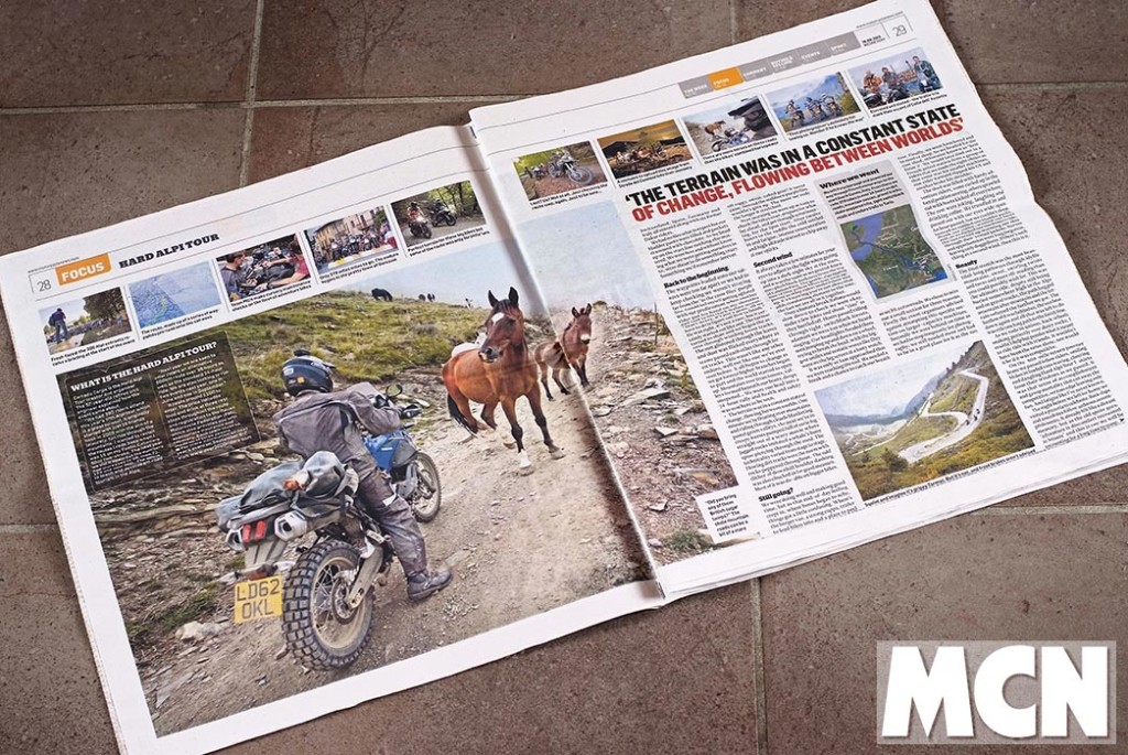 MCN - The Hard Alpi Tour