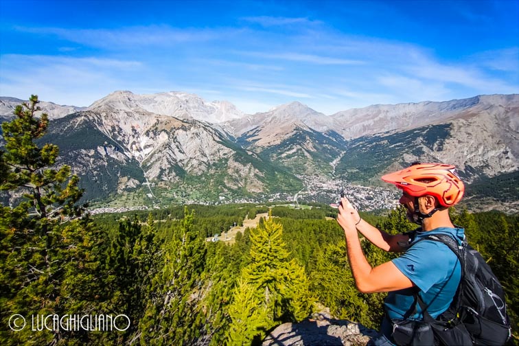 Vista su Bardonecchia