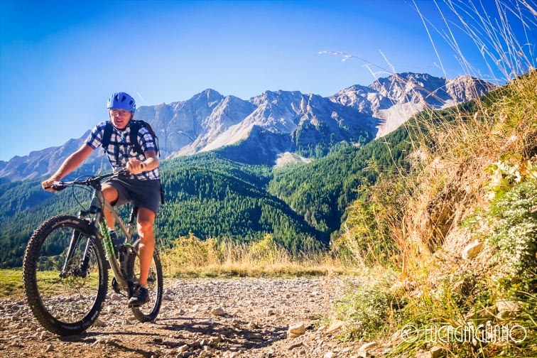 La strada militare verso Punta Colomion