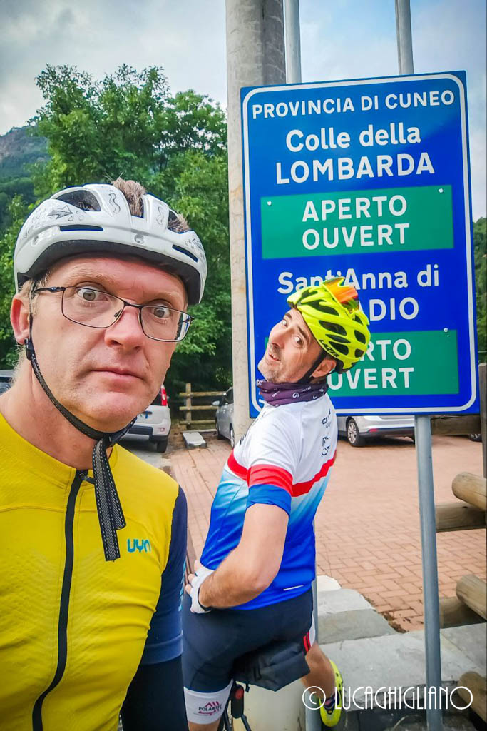 Vinadio Vinadio in bici da corsa: inizia il Colle della Lombarda