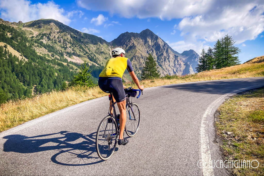 Vinadio Vinadio in bici da corsa: ZioGhilli verso il colle della Lombarda