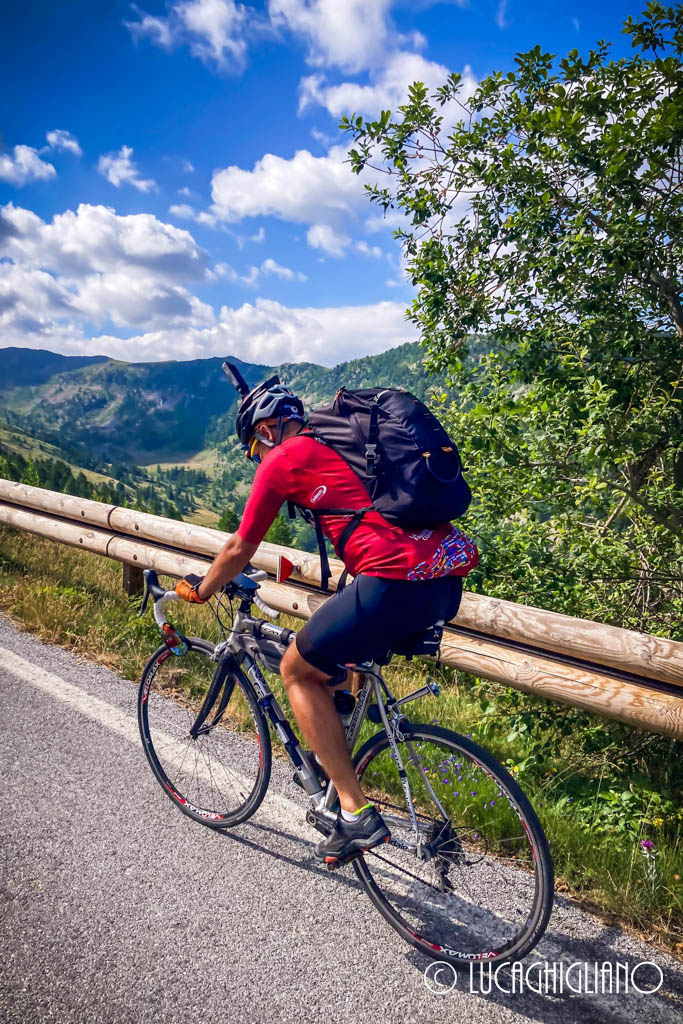 Vinadio Vinadio in bici da corsa: incontriamo Matteo Bacchetta