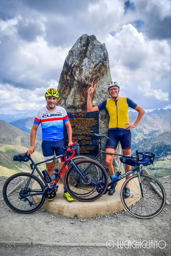 Vinadio Vinadio in bici da corsa: Bonette conquistata!